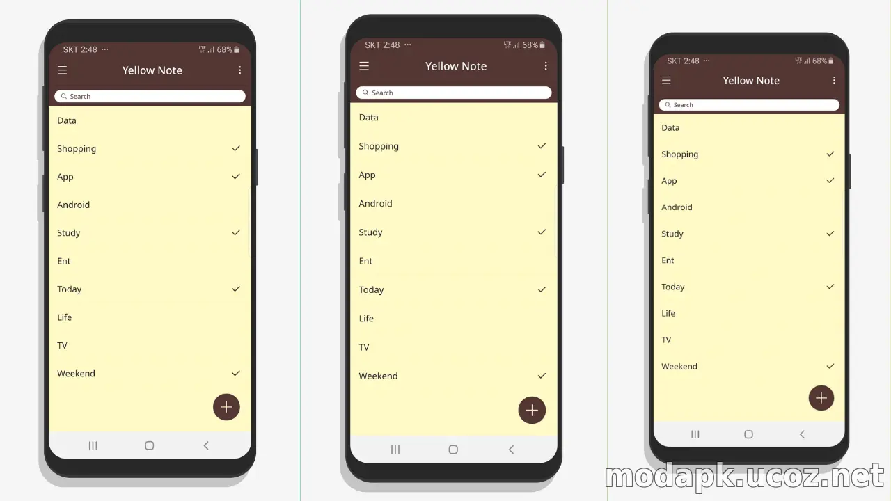 YellowNote - Notepad, Notes