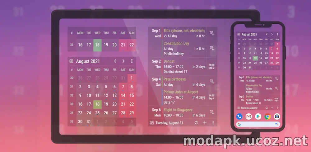 Calendar Widget