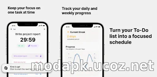 FlowStack - Focus task timer
