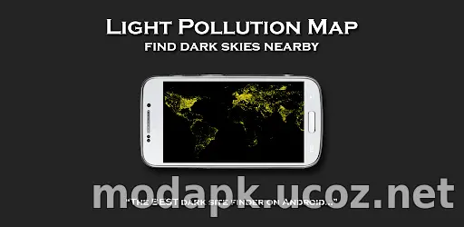 Light Pollution Map - Dark Sky