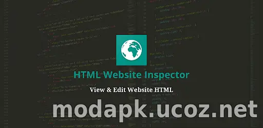 HTML Website Inspector Editor