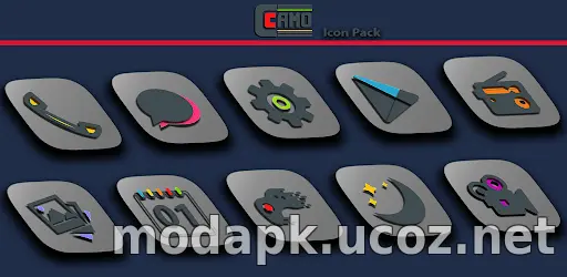 Camo Light Icon Pack