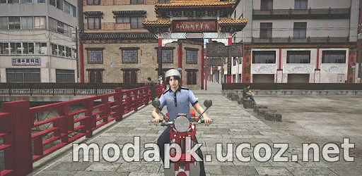 Japan Postman Moto Simulator